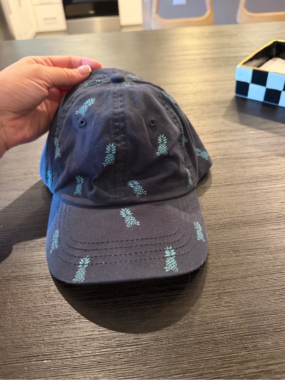 Tommy Bahama Navy Pineapple Hat